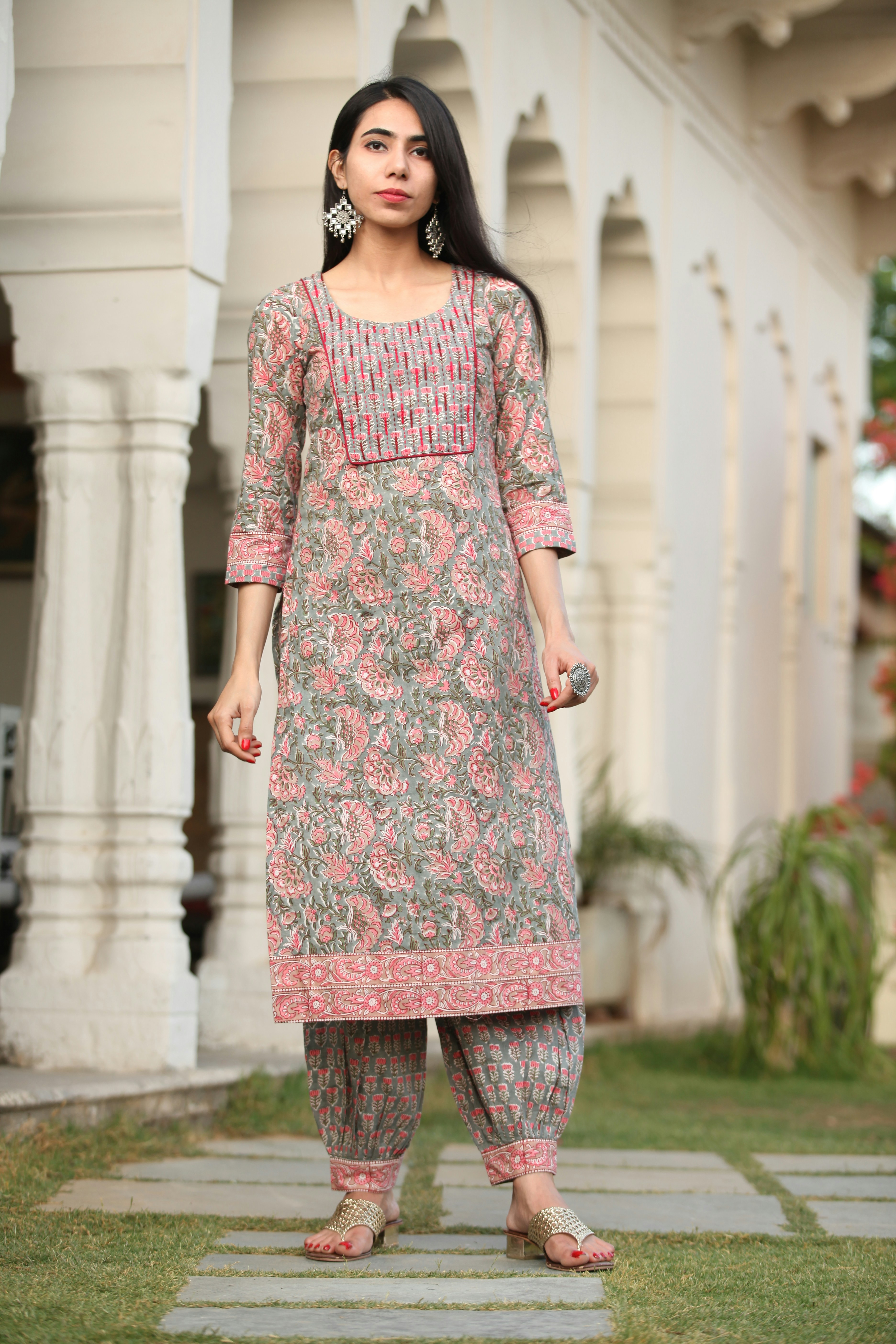 Elegant Cotton Salwar