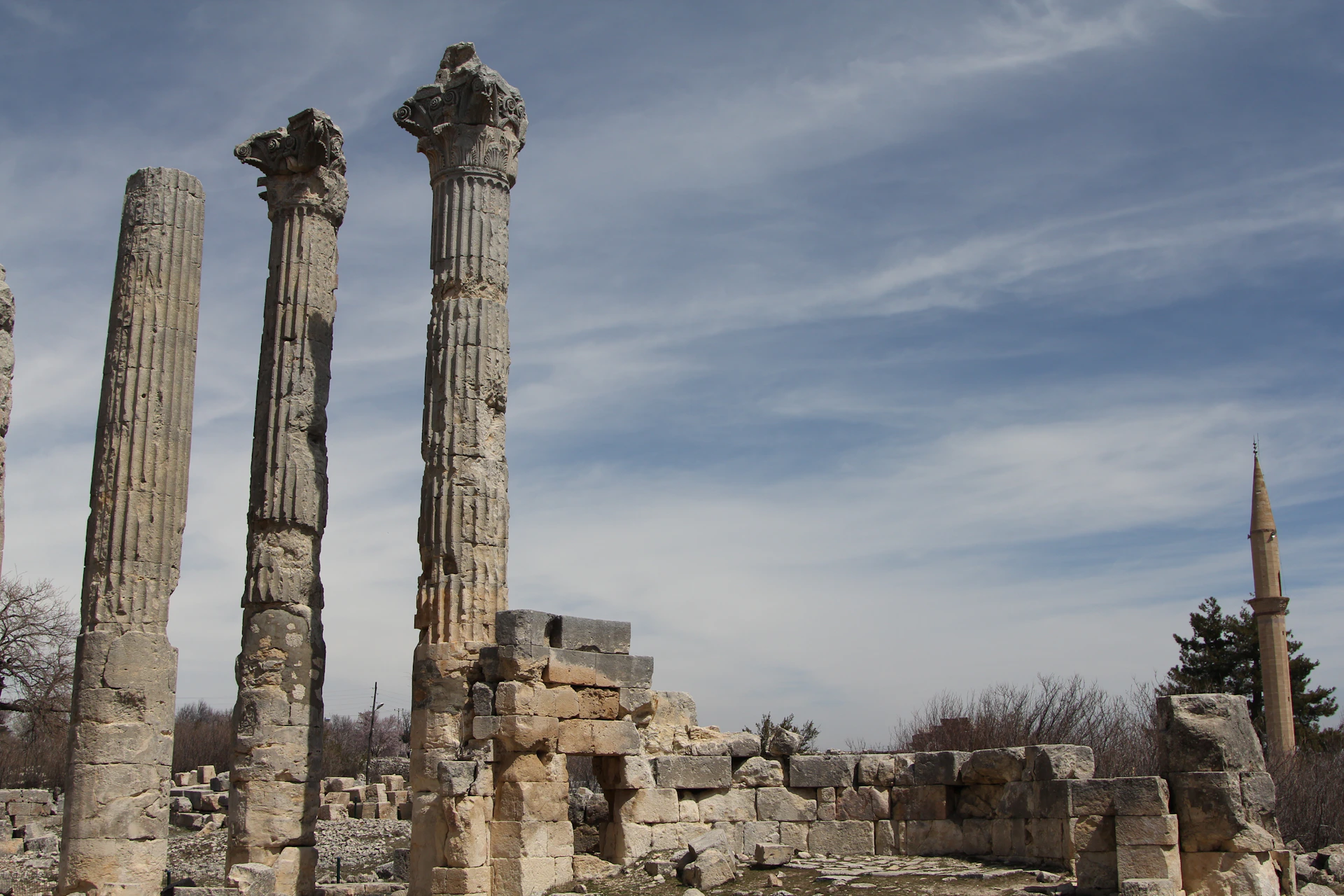 the ruins of the ancient city of ephesia