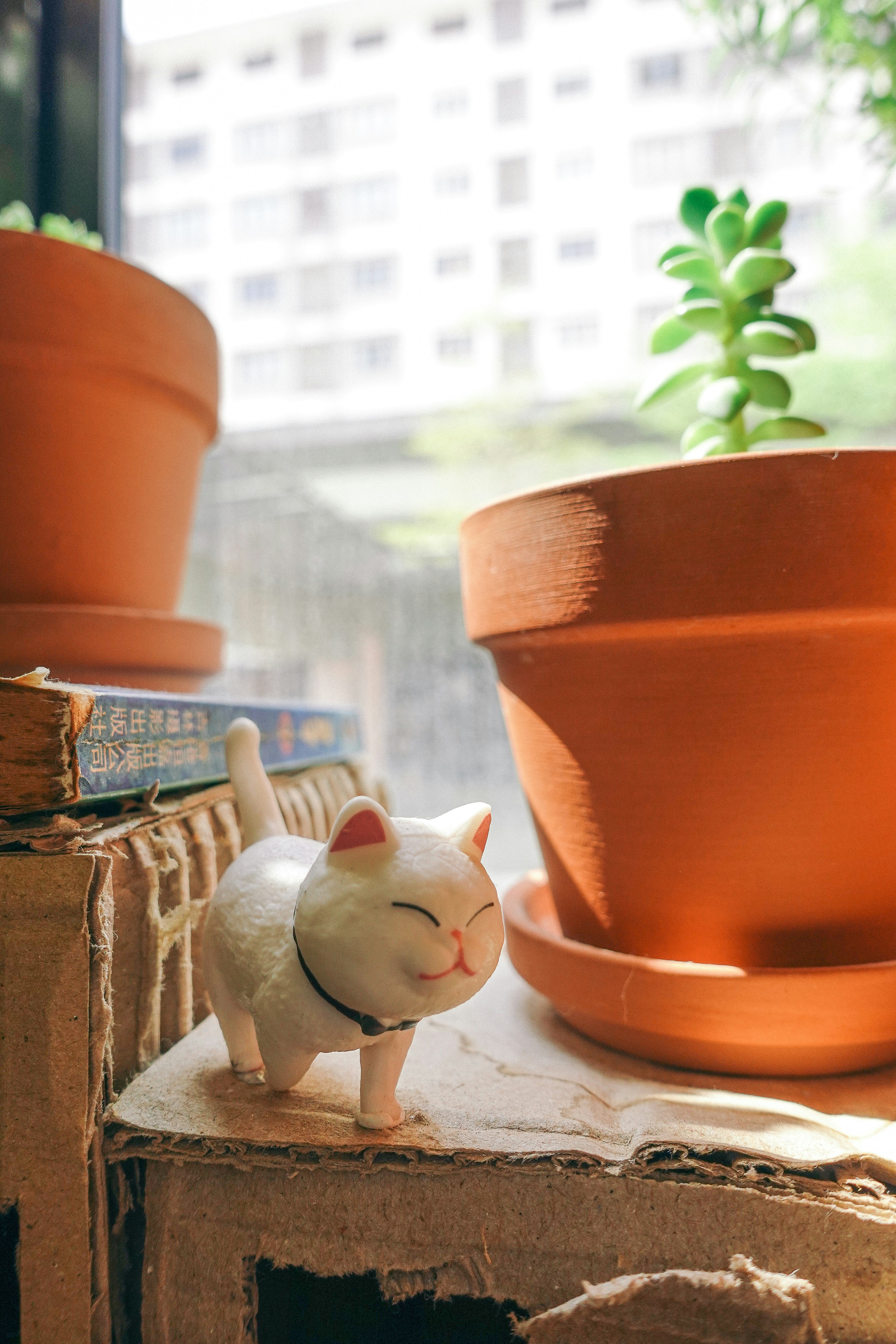 Whimsical Cat Planter