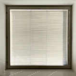 Bright kitchen window dressed with sleek blackout roller blinds