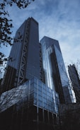 a very tall building with a lot of windows