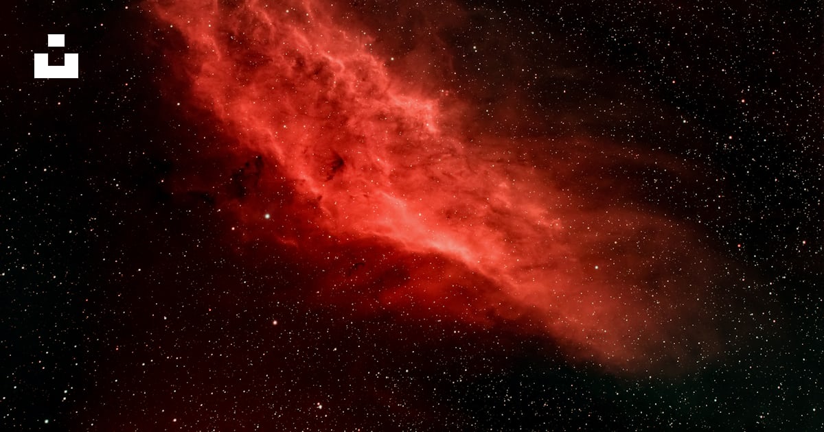 A large red object in the middle of a night sky photo – Free Nampa ...