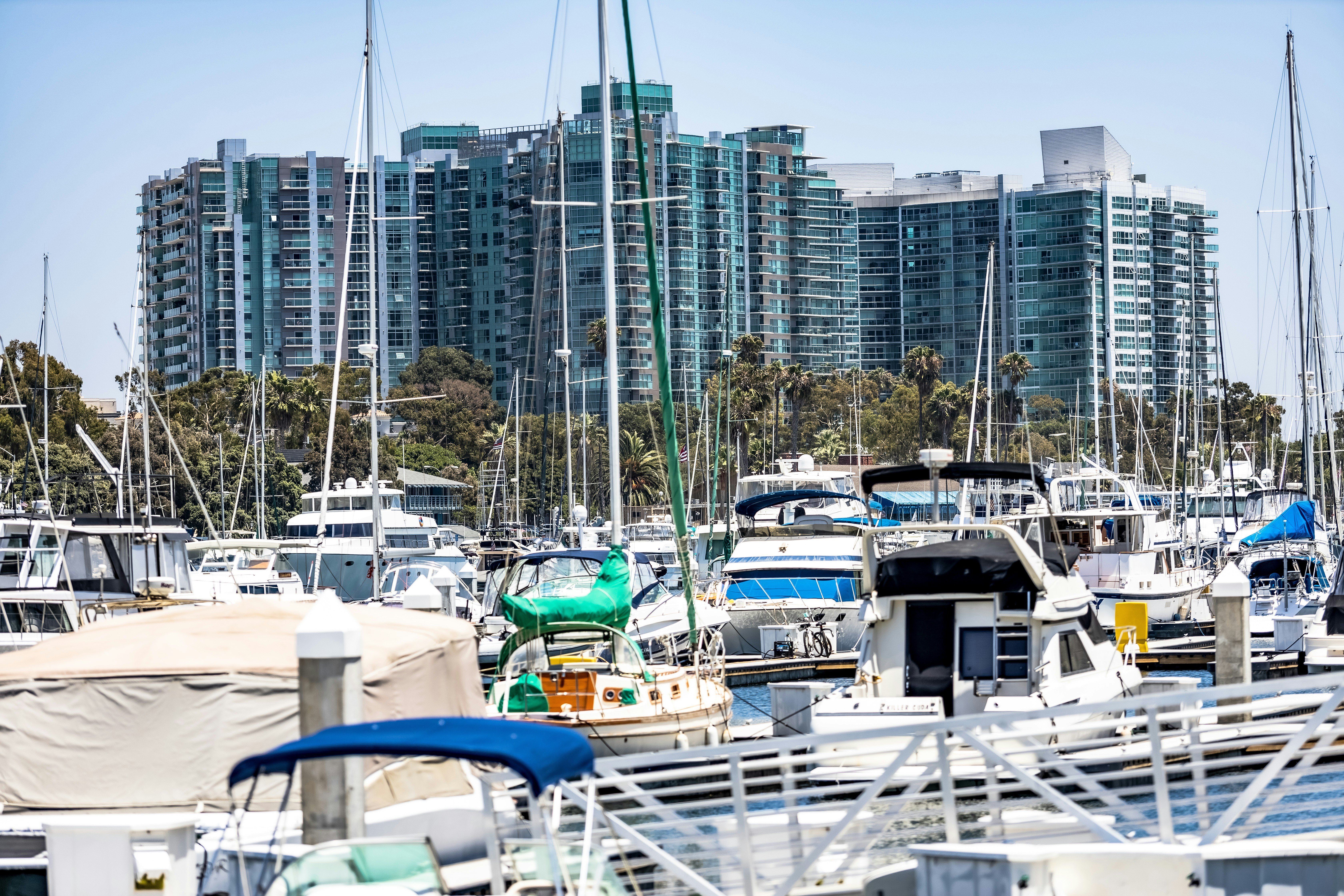 Marina del Rey cityscape