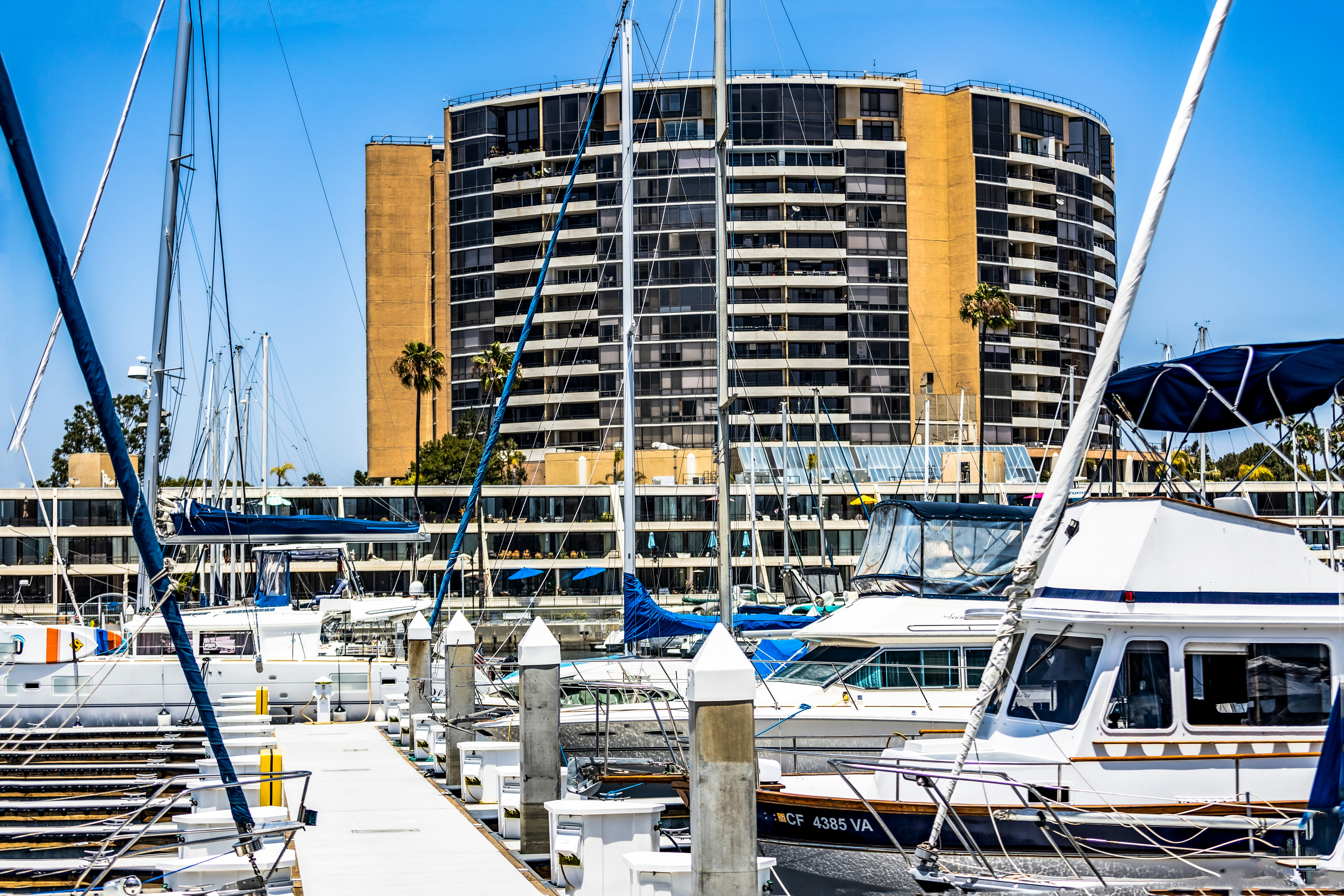 Marina del Rey cityscape
