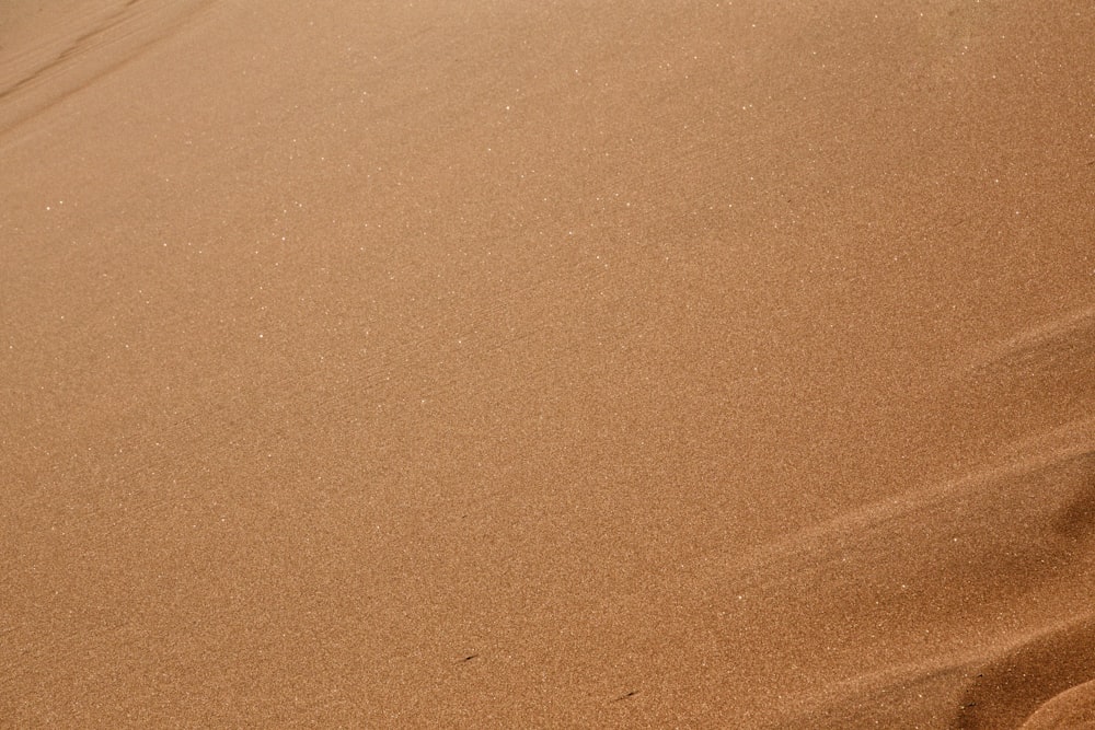 a person walking across a sandy beach next to a wave