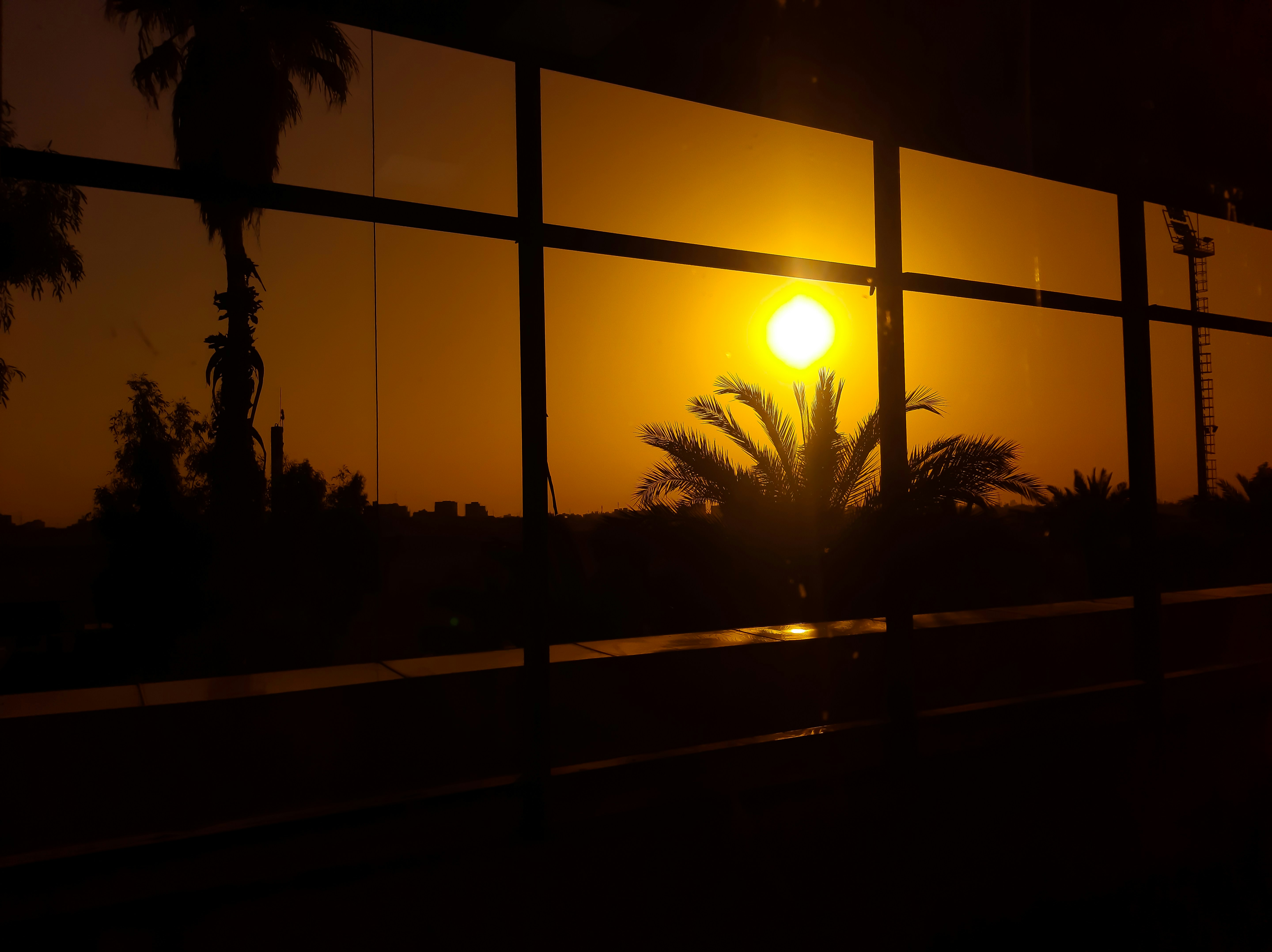 Cuadro atardecer mágico