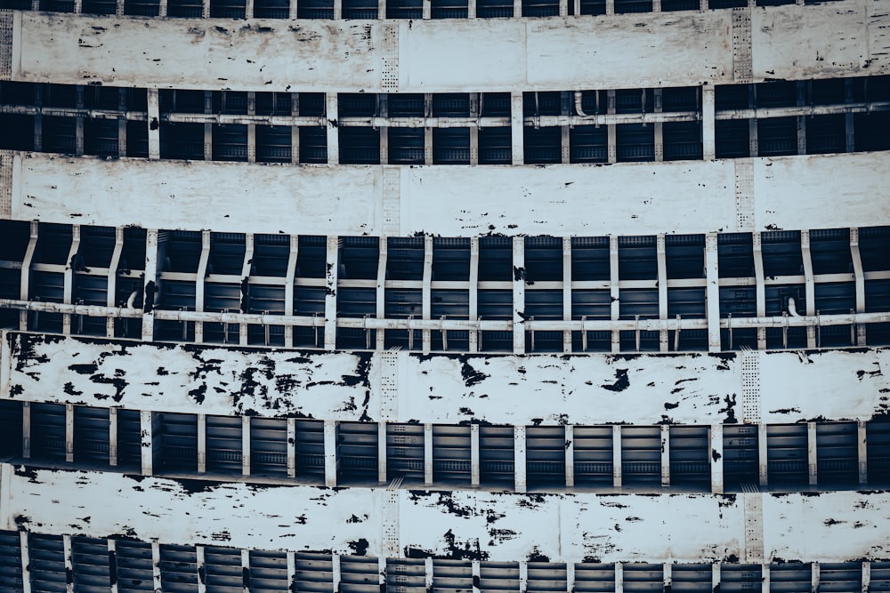 a close up of a building with a lot of windows