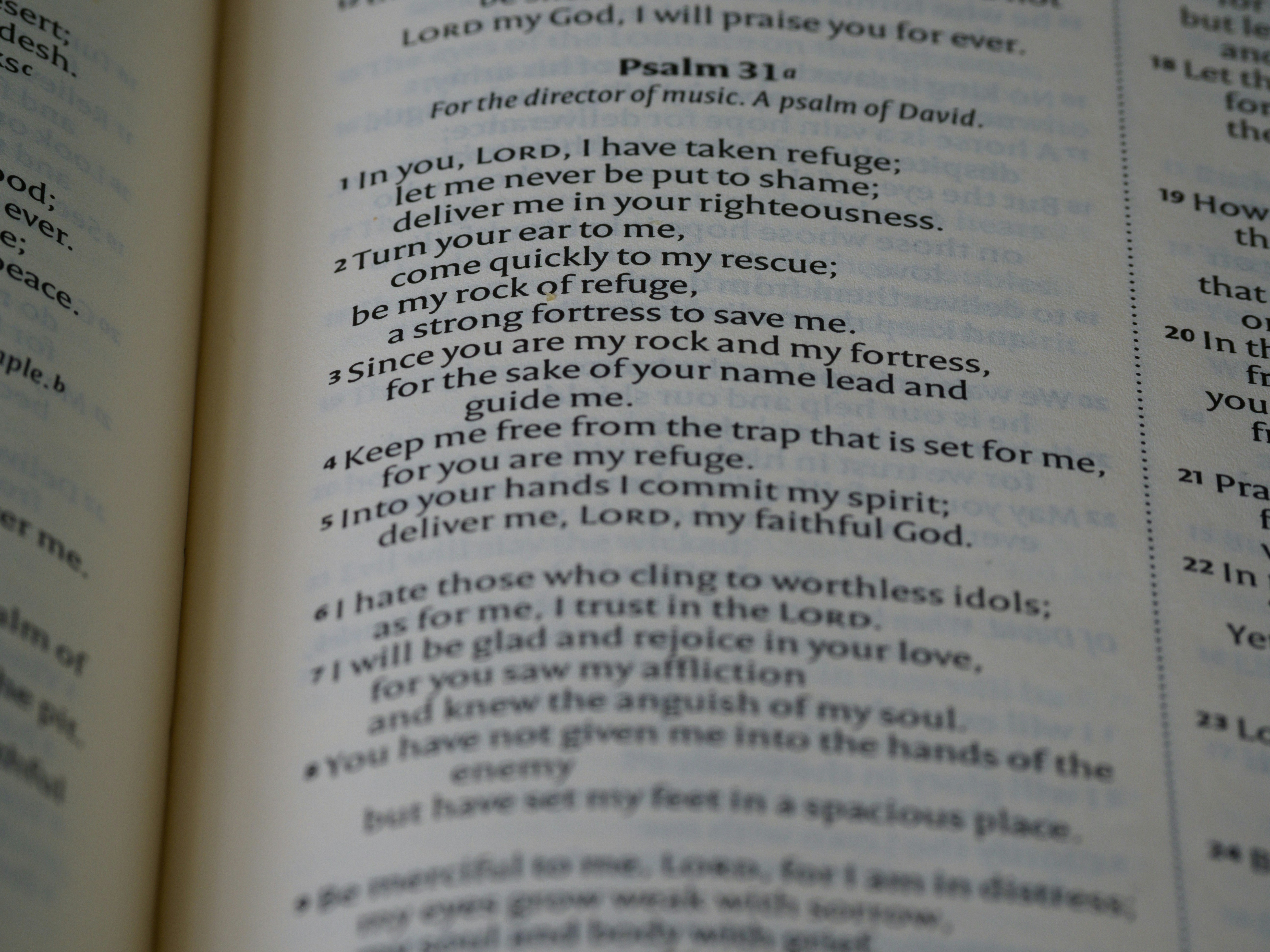 an open book with a poem on it