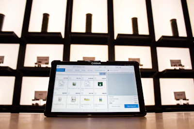 Replenishment view displaying automated purchase orders and inventory alerts.