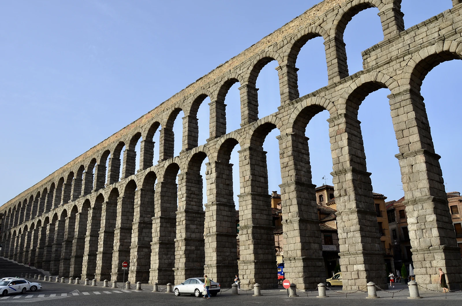 The Roman aqueduct of Segovia