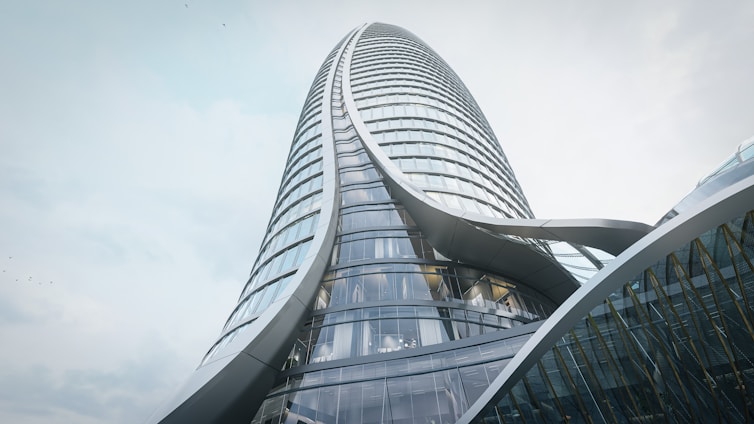 A vibrant view of the mid-continent tower showcasing its architectural beauty.