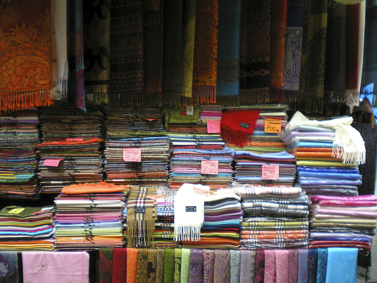 Textile Wholesale Market in Thailand