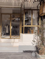 A mobile-friendly website homepage designed for a local boutique store.