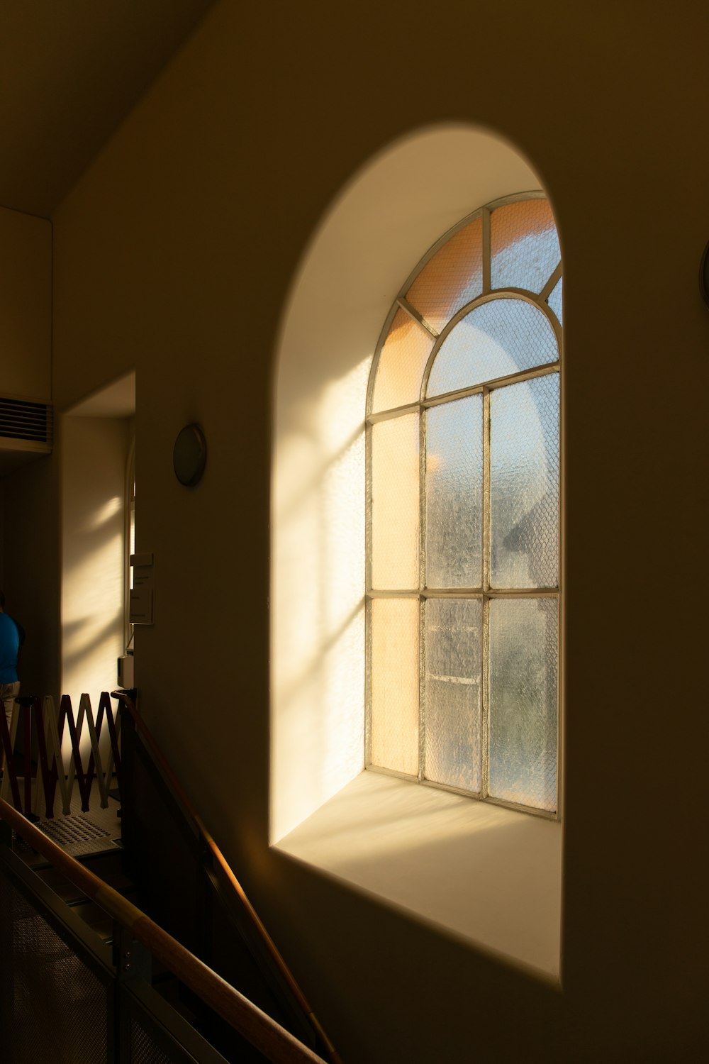 a window with a view of the outside