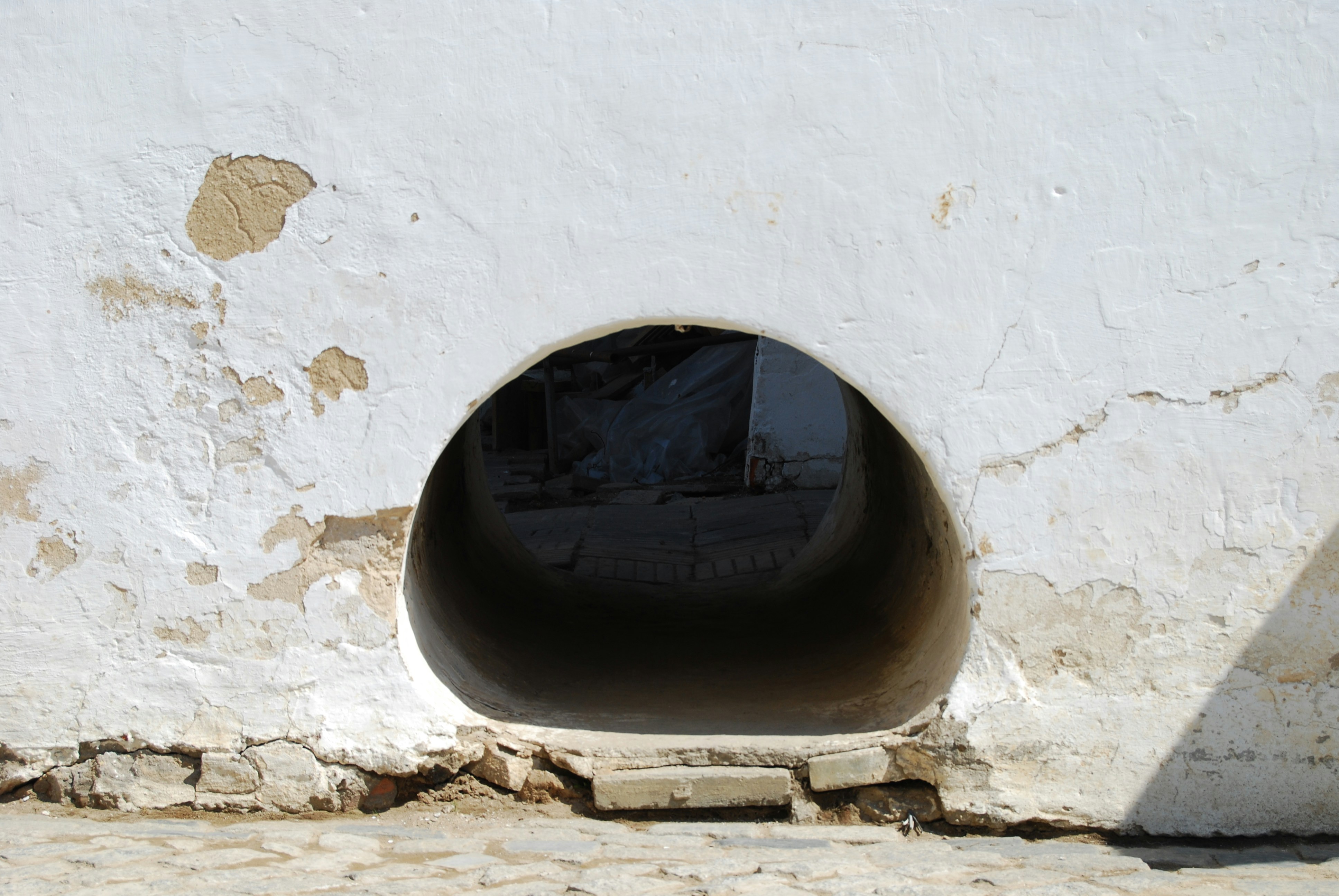 Small hole required for a ductless installation on an exterior wall - Ductless AC benefits