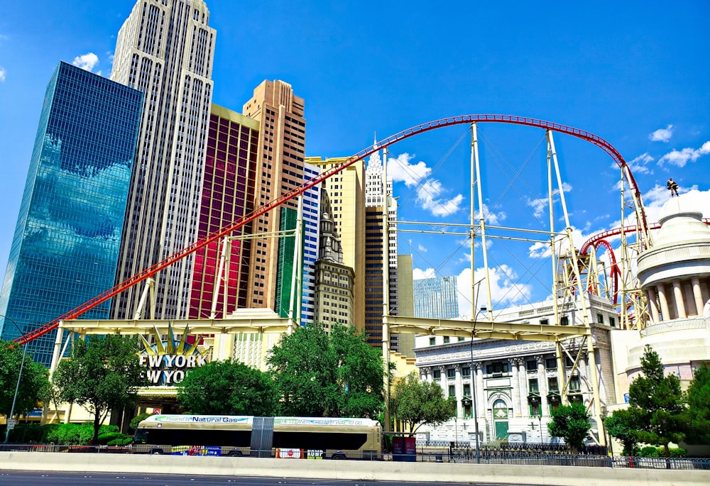 A roller coaster in the middle of a city photo – Free Las vegas strip Image  on Unsplash, roller coaster las vegas - thirstymag.com