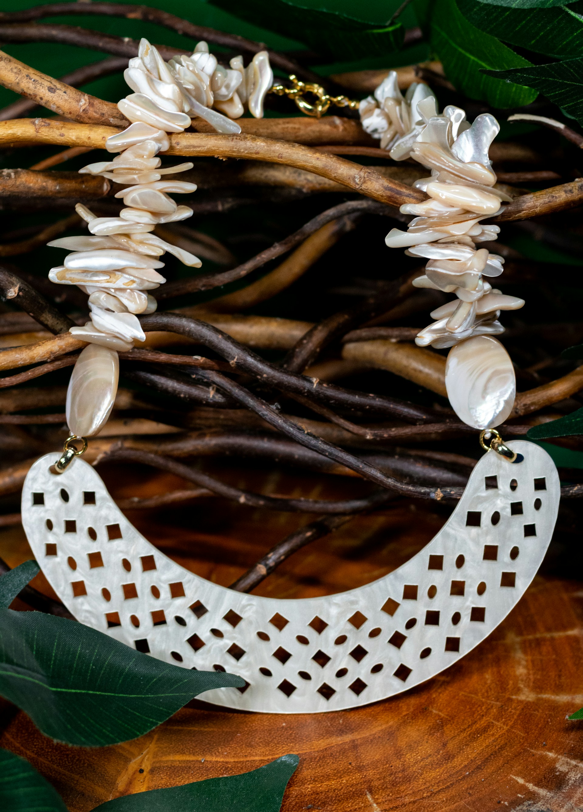 woman holding dried flower