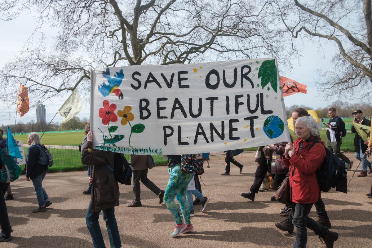 Earth Day environmental sustainability concept