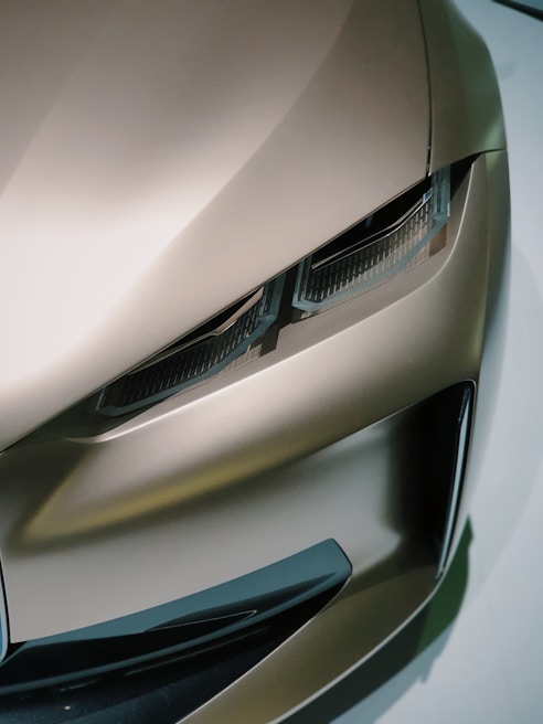 A close-up of a detailed bodykit design showcasing craftsmanship.