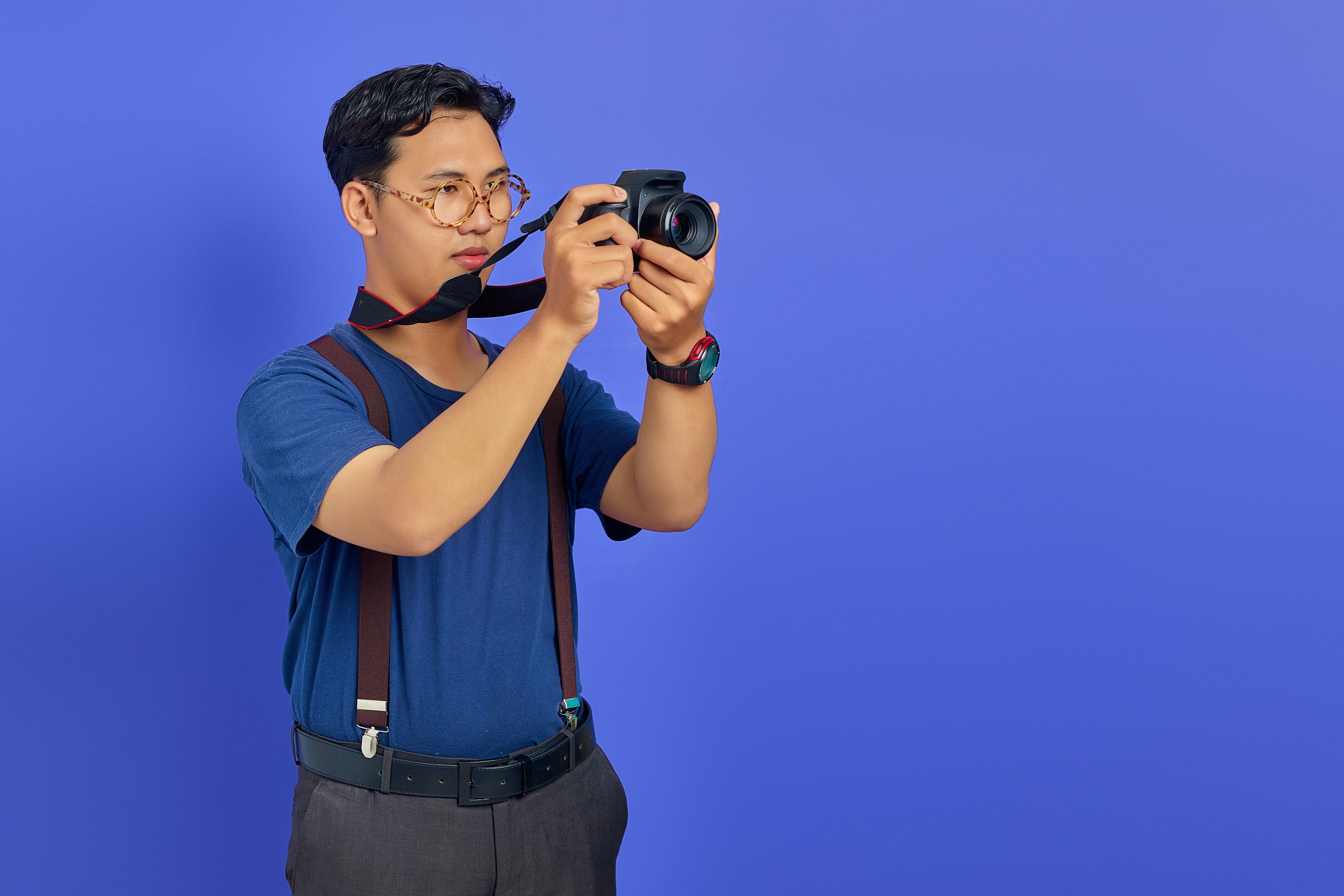 Creative workspace showing avatar designs and AI personality development