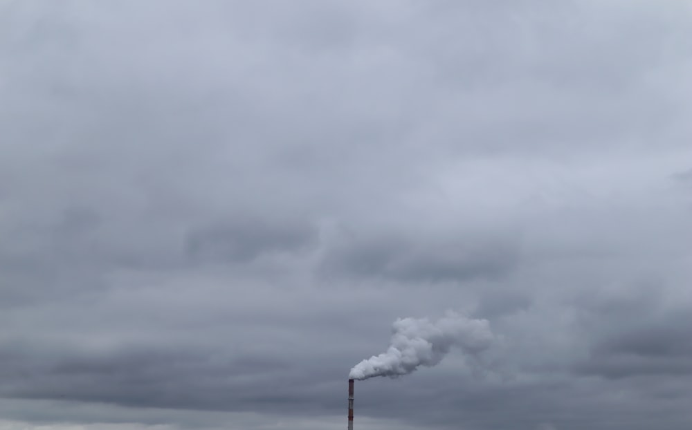 a factory with smoke coming out of it