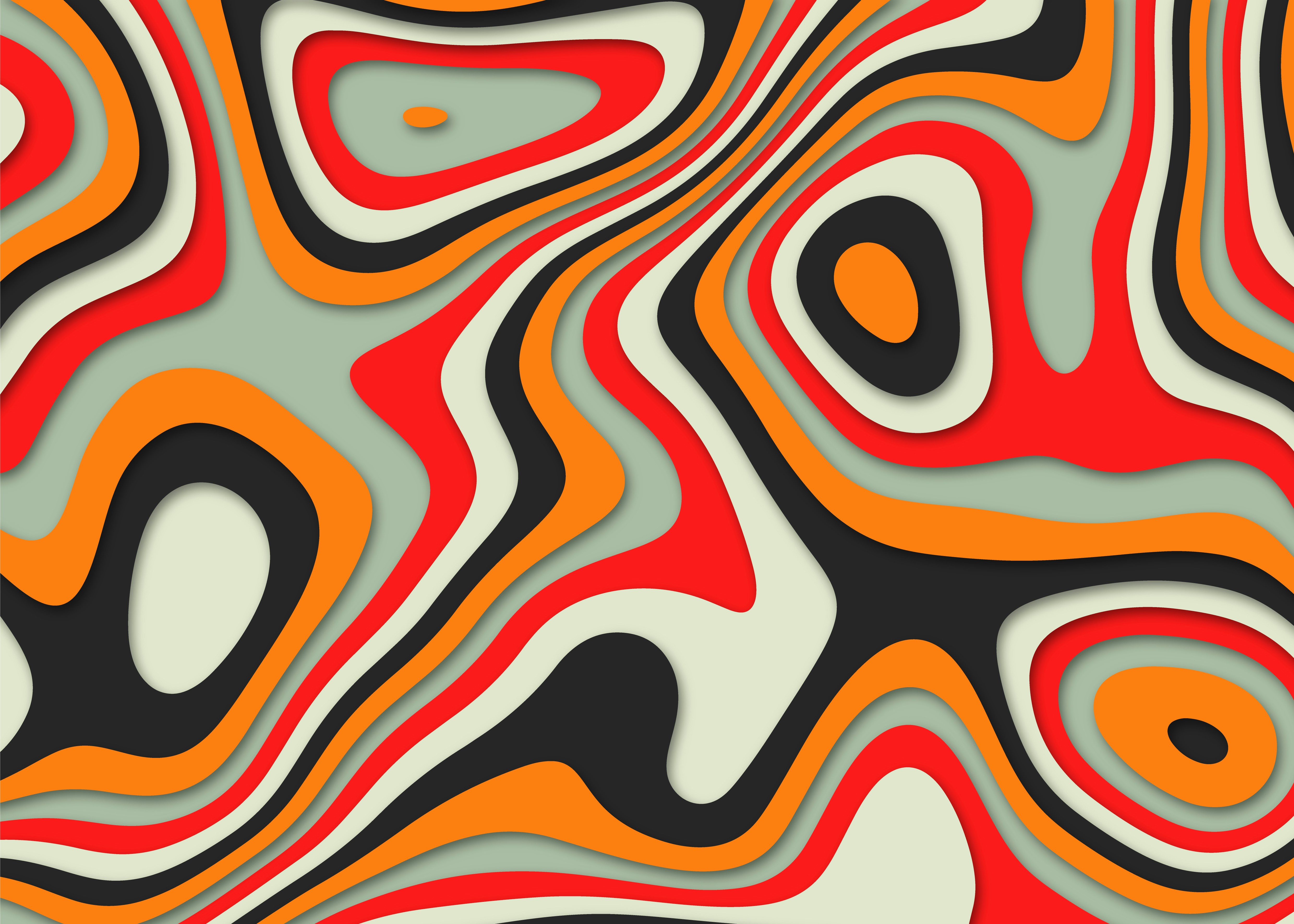 Vibrant Watercolor Pattern Collection