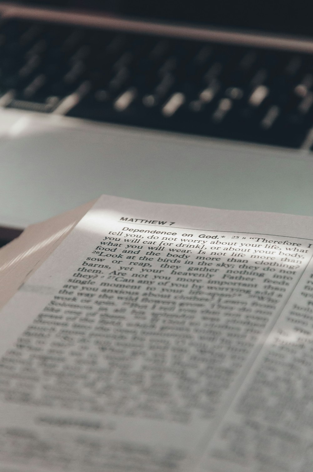 an open book sitting on top of a table