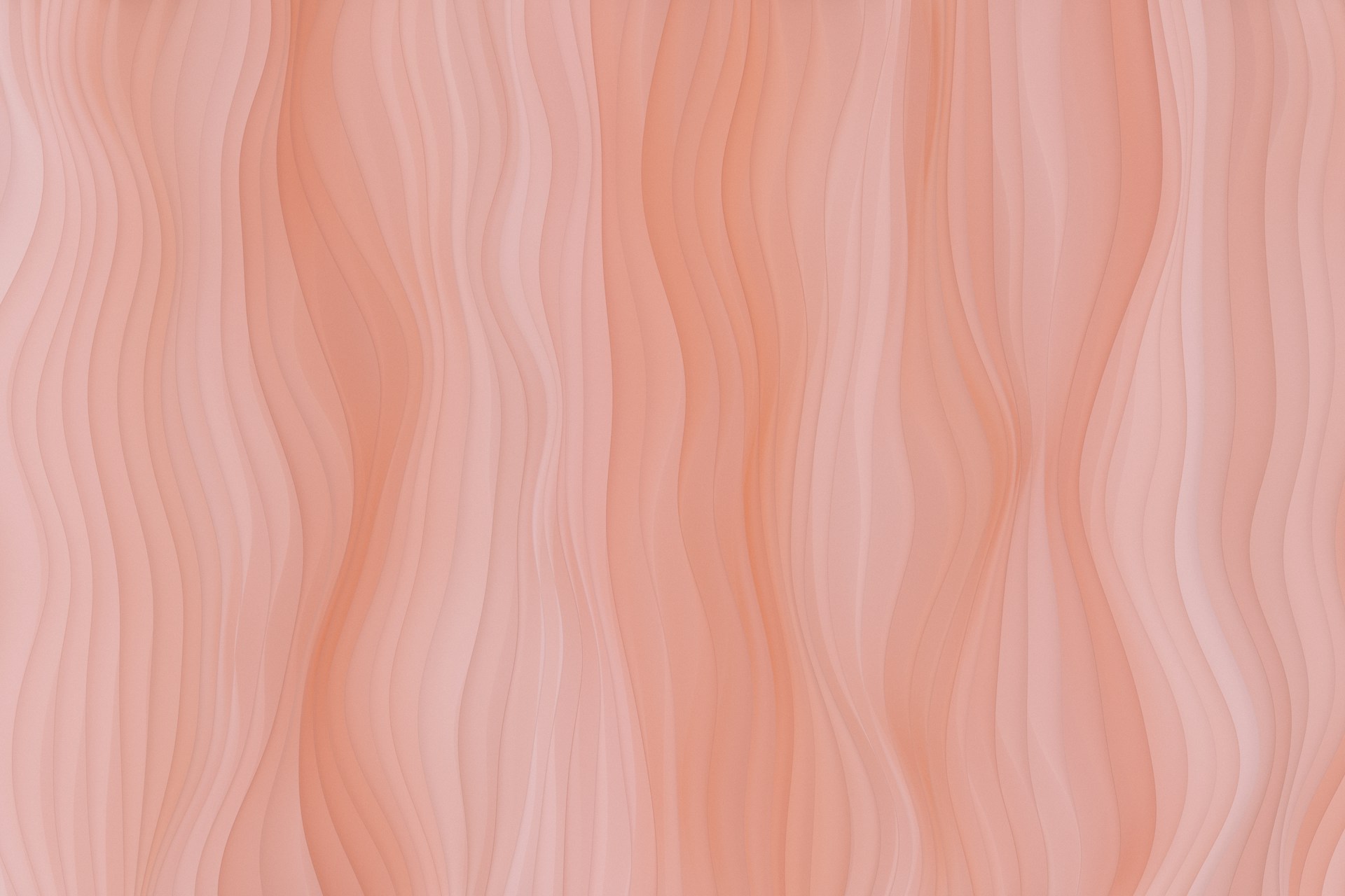 a pink background with wavy lines