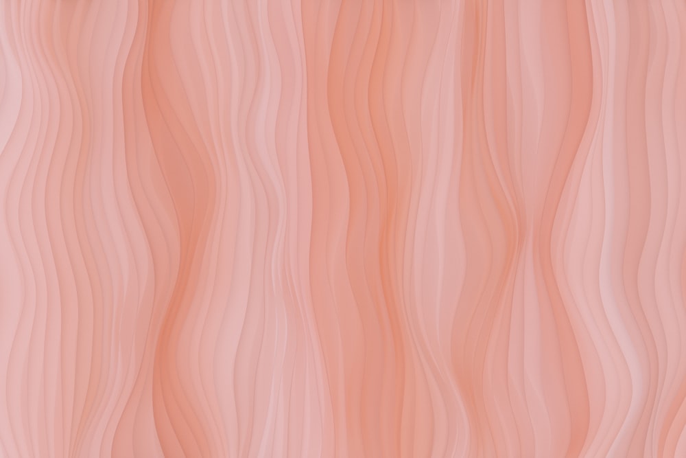 a pink background with wavy lines