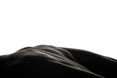 Flexible PCB bending gently, highlighting its supple material.