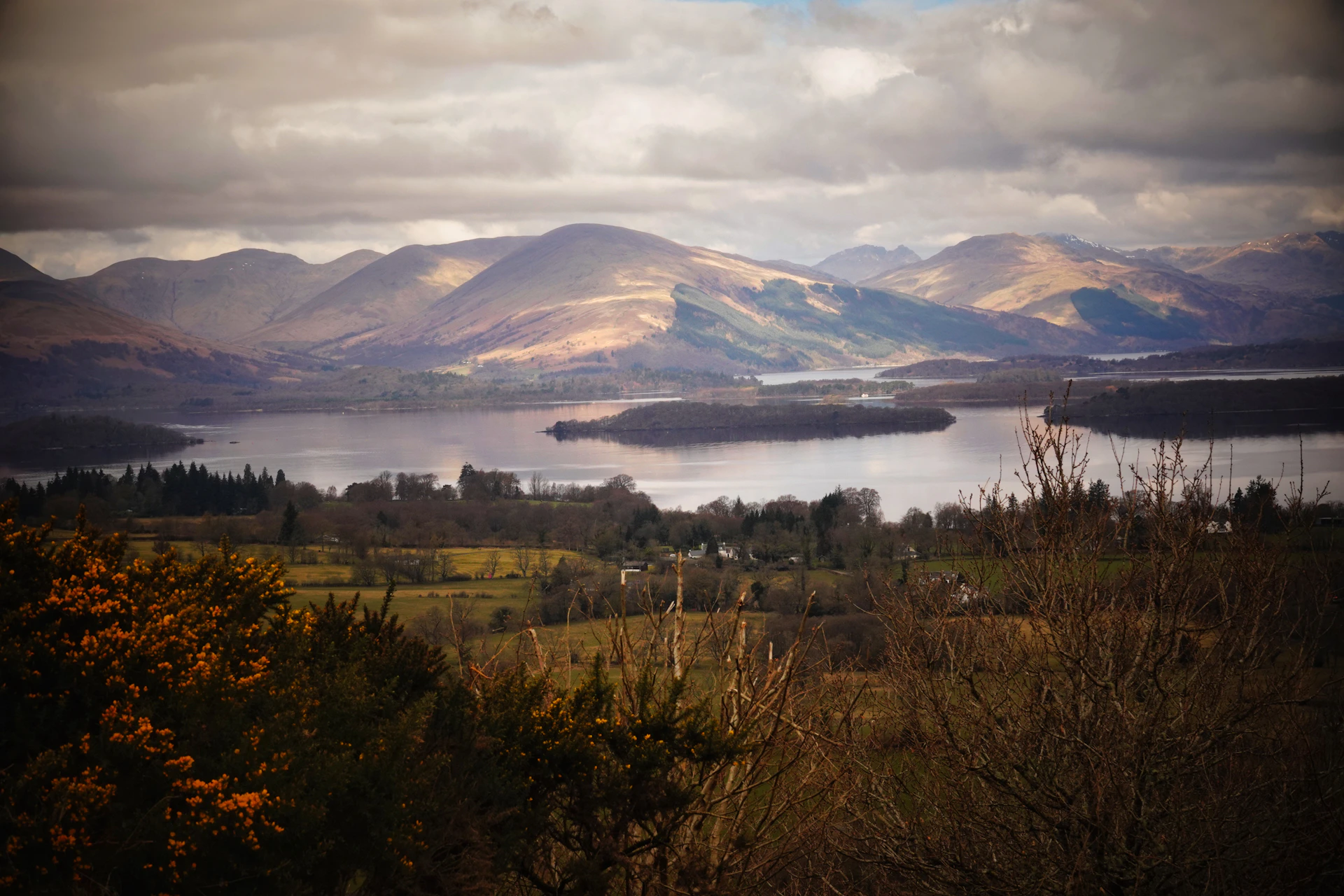 Loch Lomond, Scotland – dramatic loch surrounded by mountains