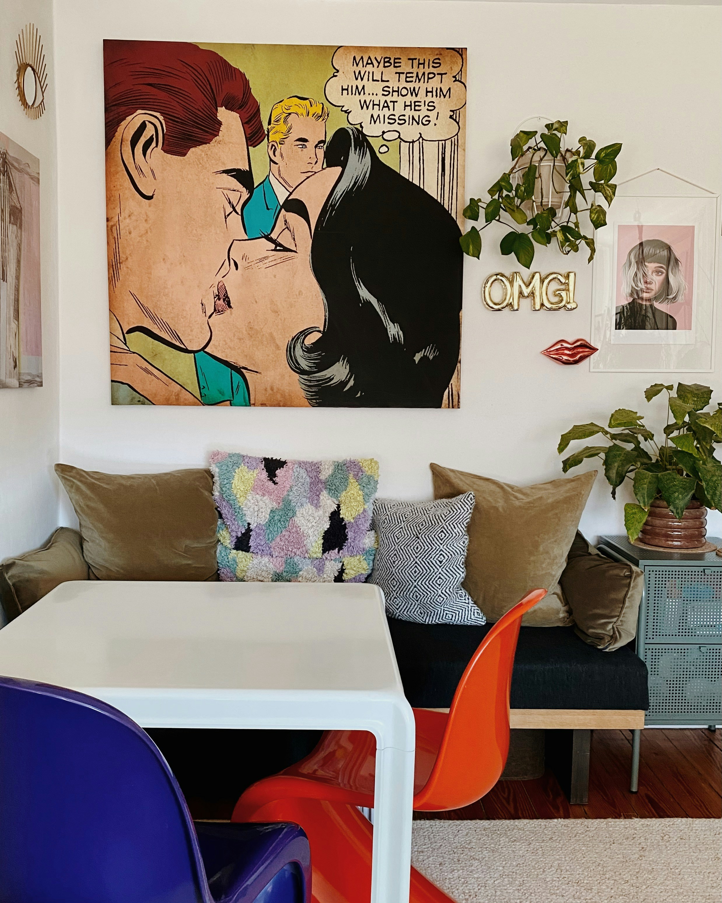 Chillout Zone - Esszimmer mit Mid Century Vibes