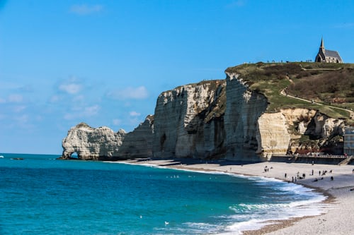 Rock beach Peomenade Beach