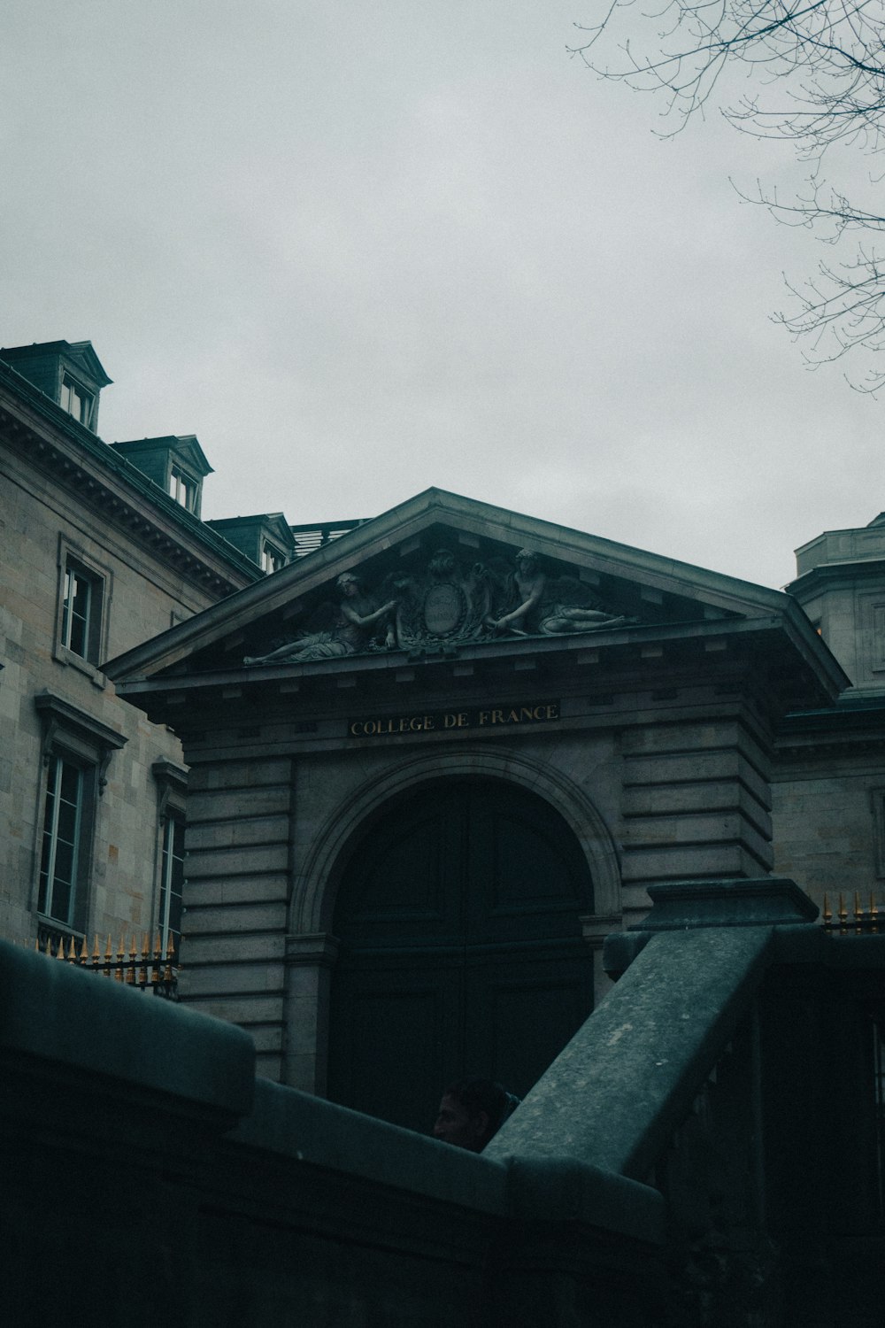 a building with a clock on the top of it