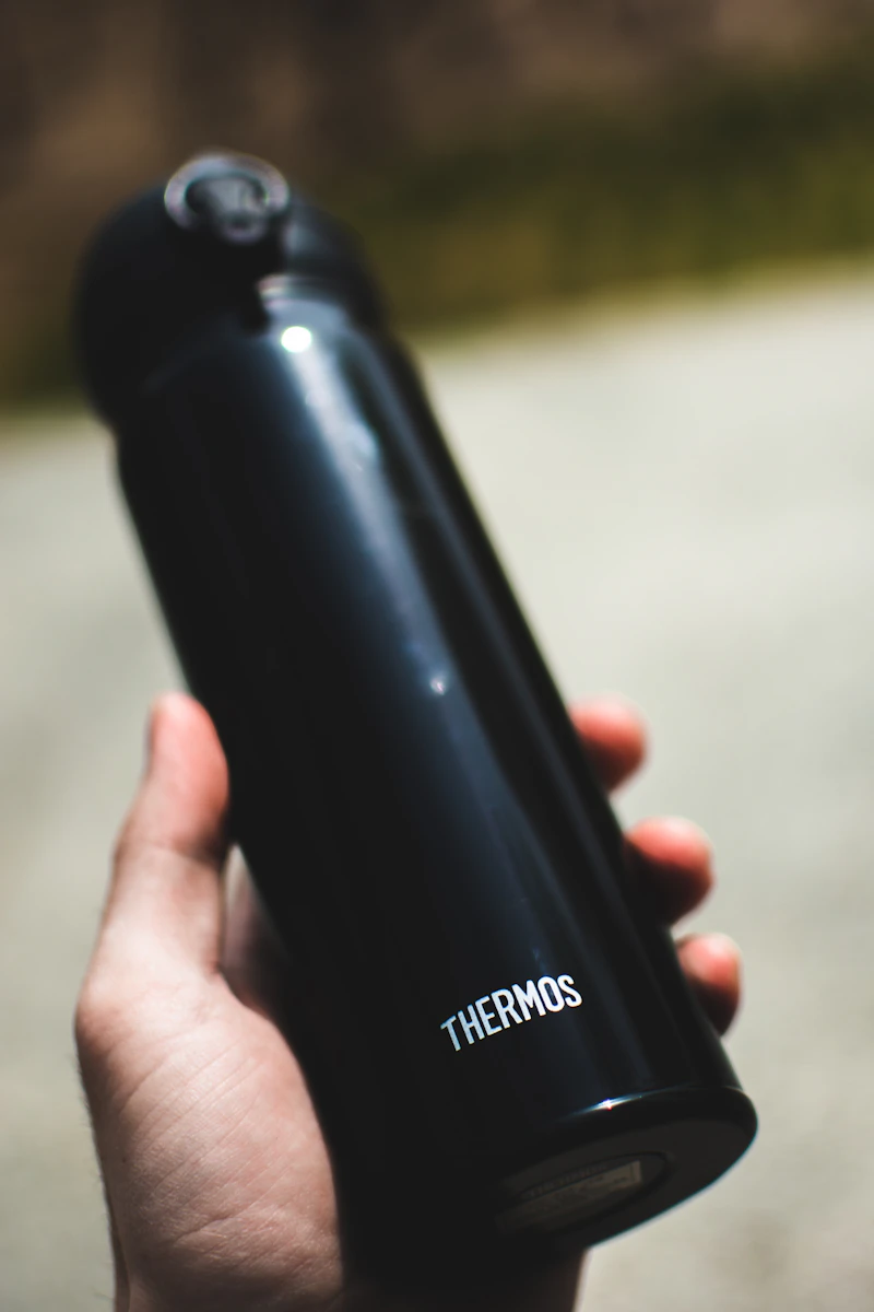 Insulated Steel Water Bottle, 1L