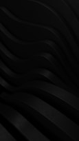 an abstract black background with wavy lines