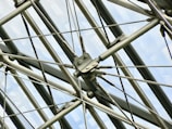 A high-quality steel structure showcasing precision engineering.