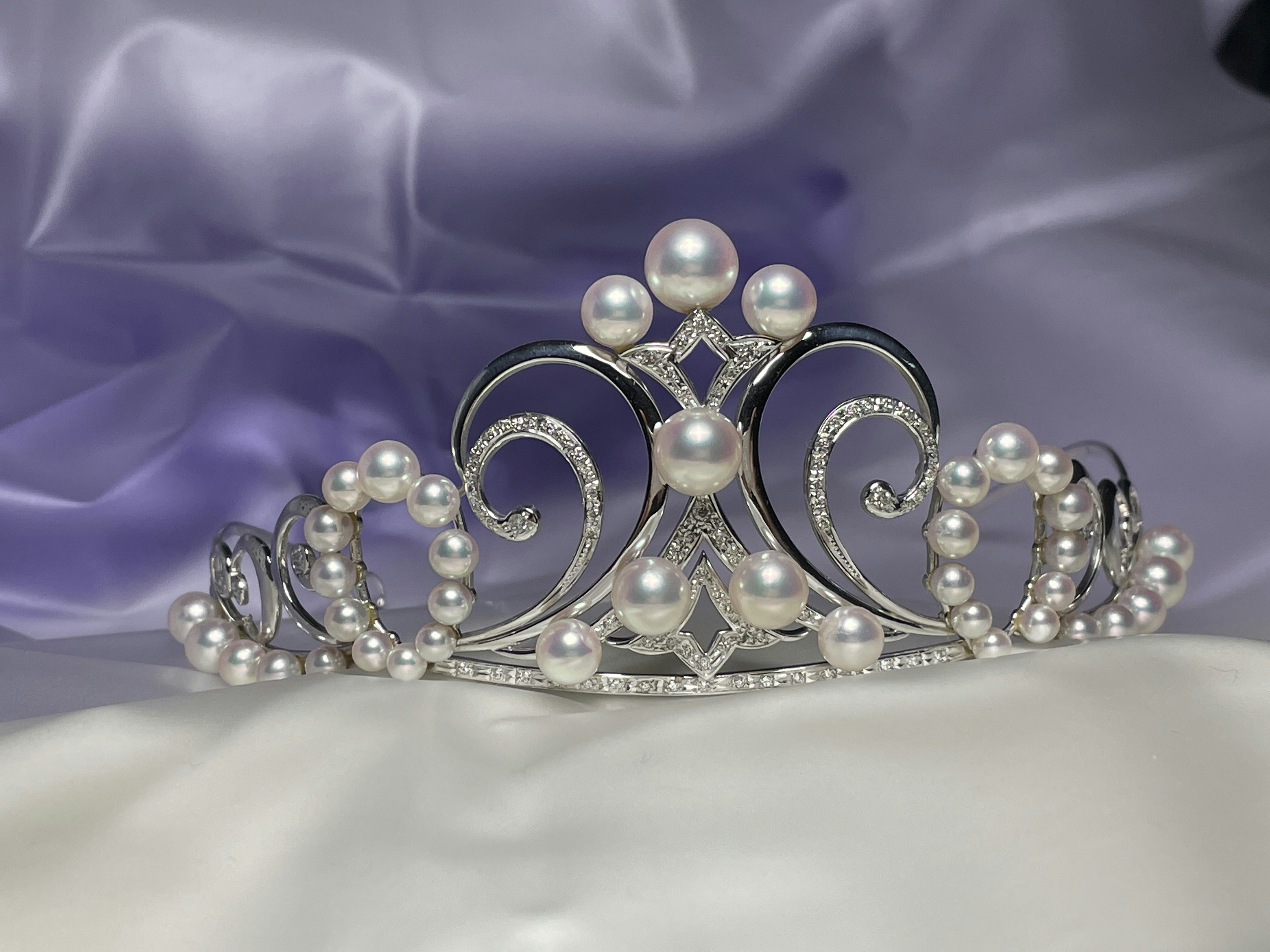 Elysian Pearl Tiara