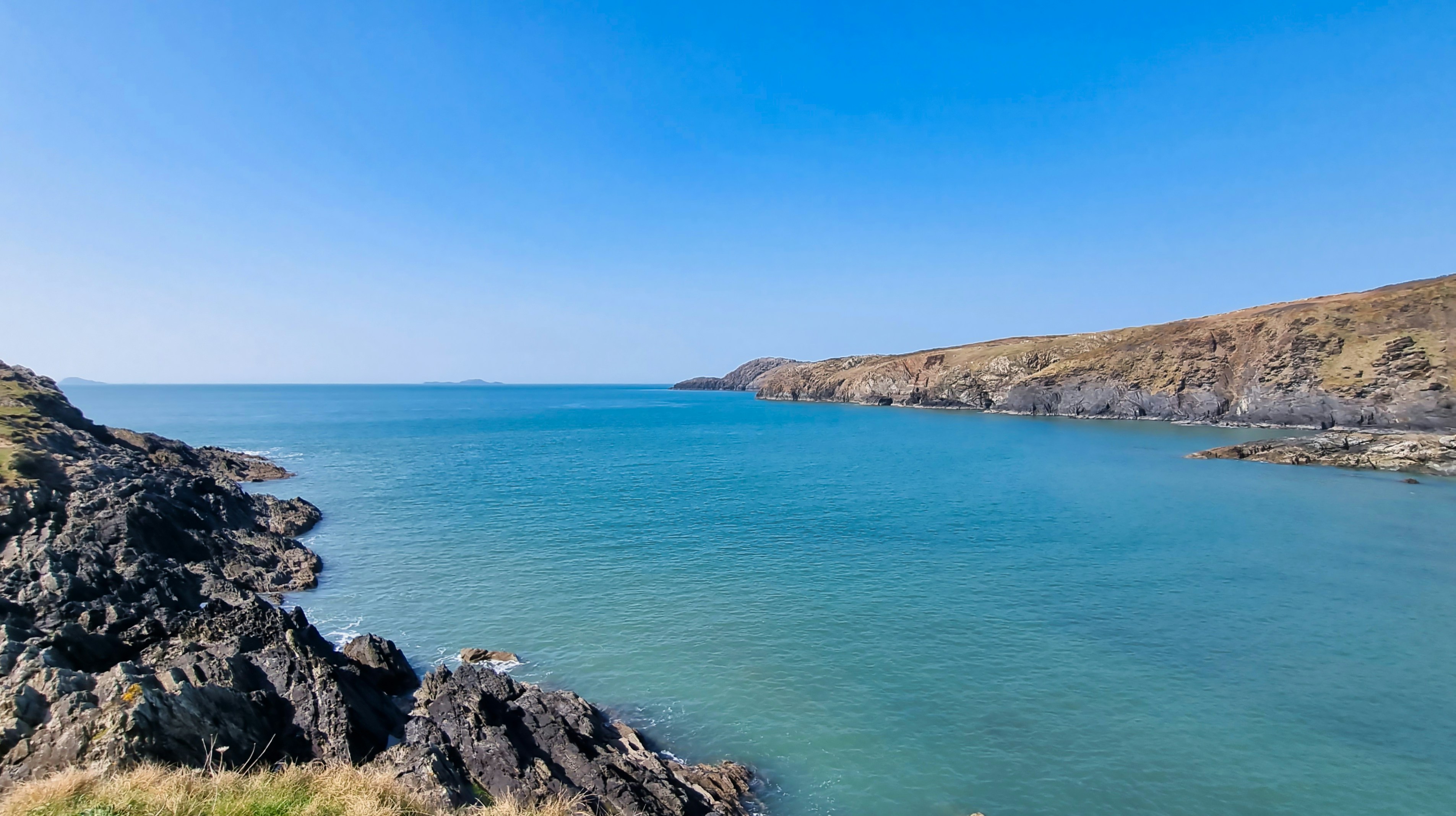Looking West at Whitesands