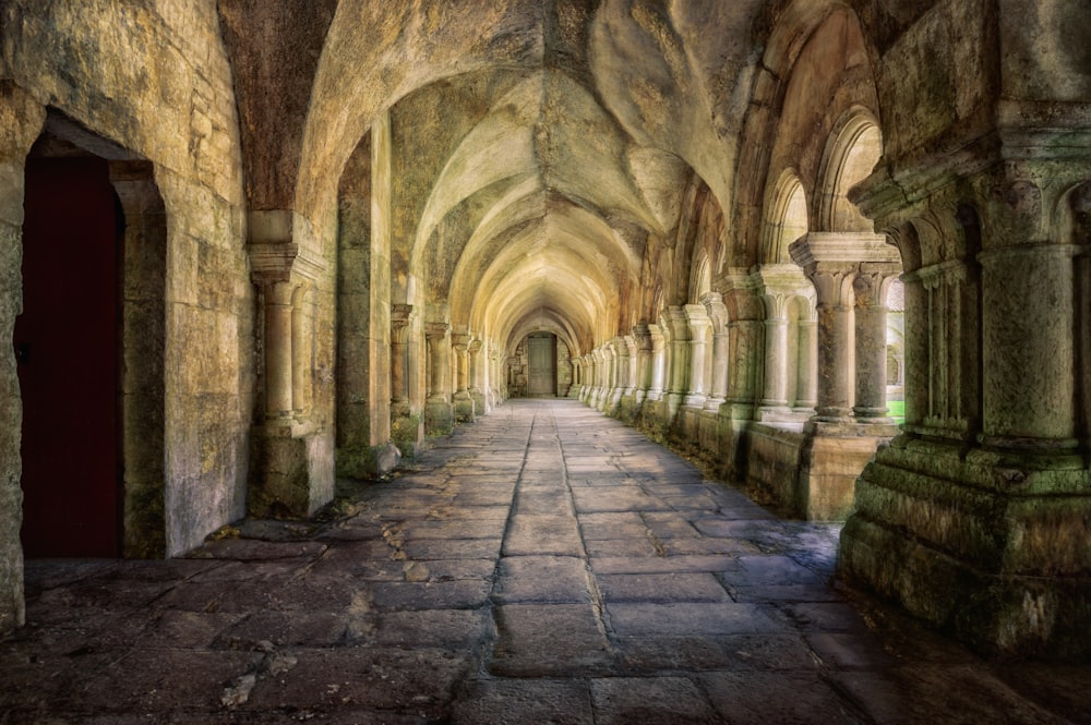 a large stone building