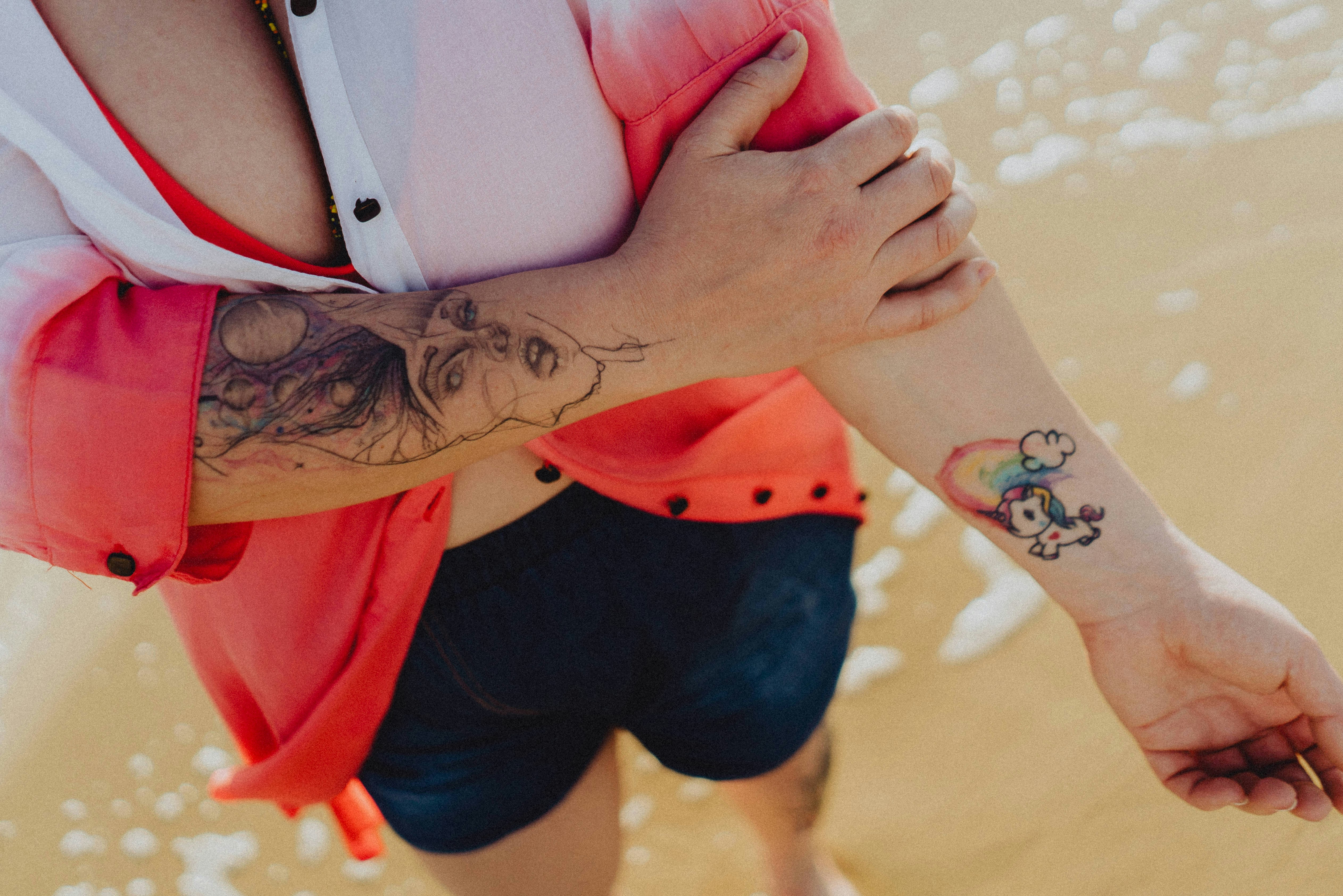 tatuaje protección sol