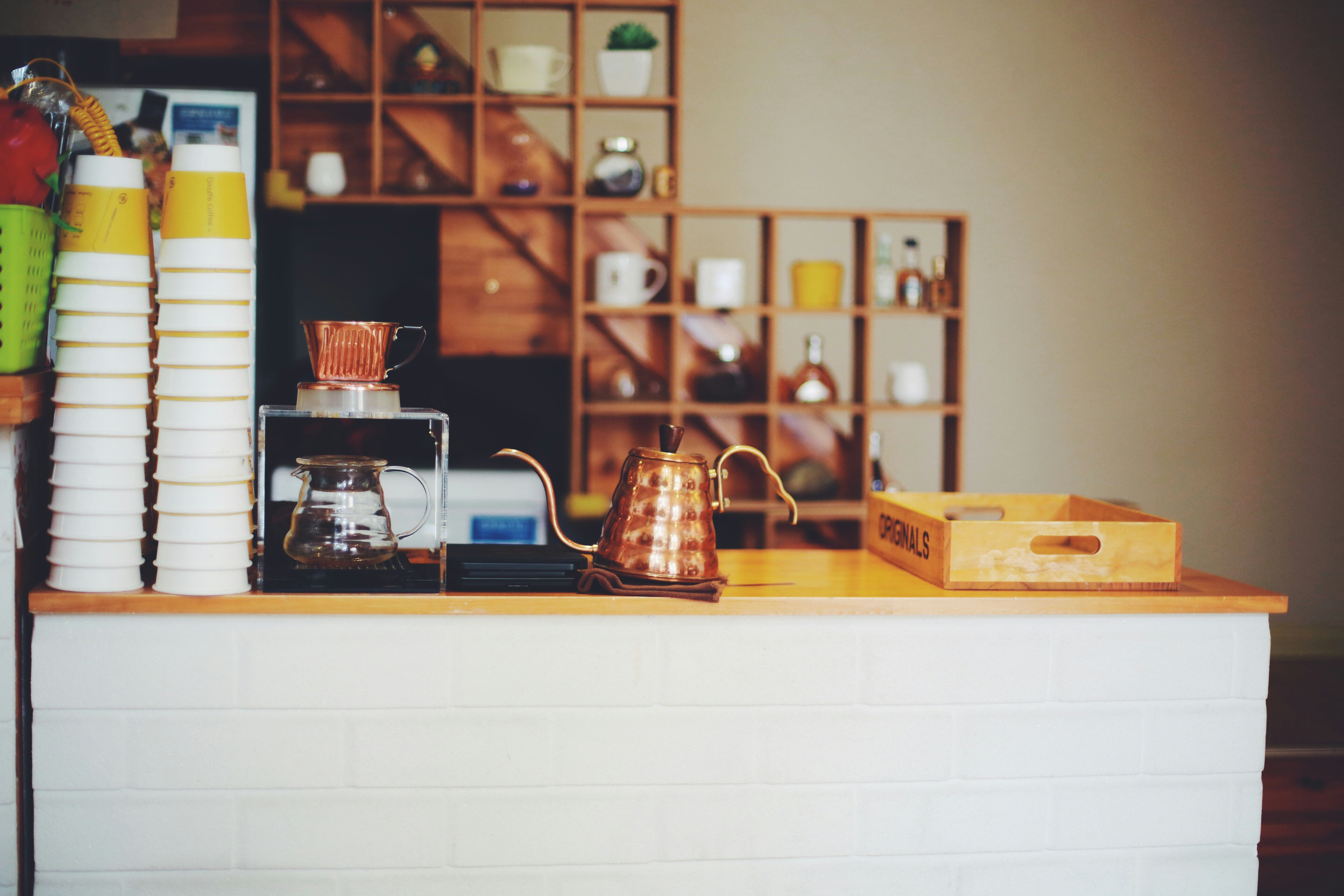 Barista training setup