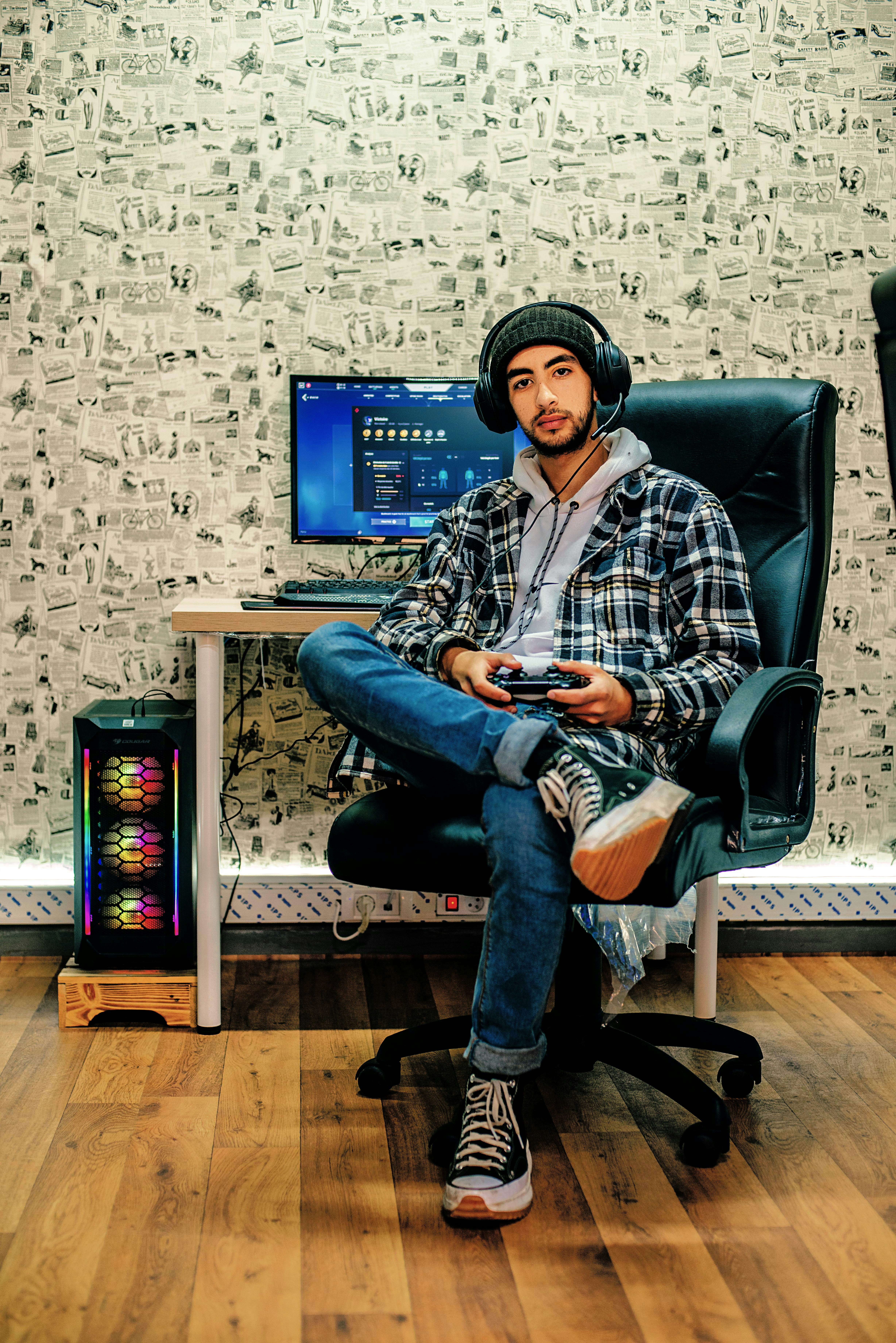 Portrait of Arjun Sharma, satisfied gaming customer