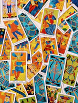 Elegant tarot card details with vibrant colors highlighting emotional abundance.