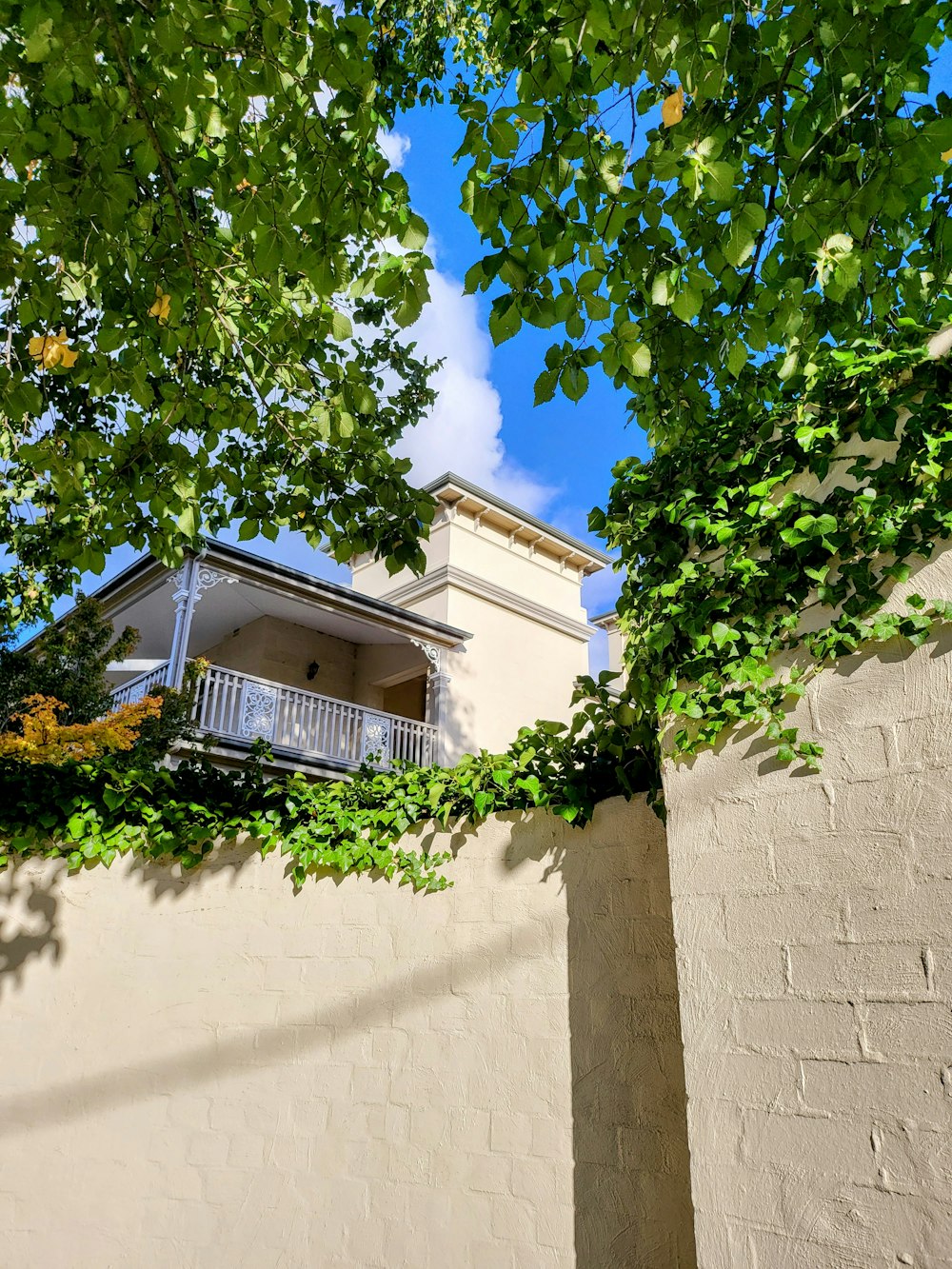 a building with a balcony and a balcony