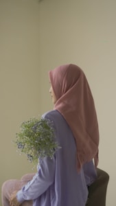 Chiffon Pastel Pink Hijab