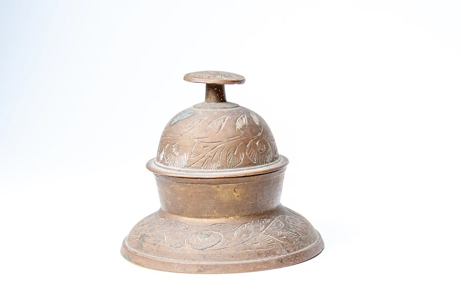 White elephant gift: a vintage brass hotel counter bell