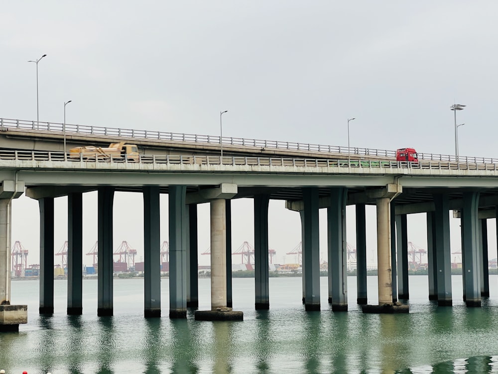 a large bridge over a body of water