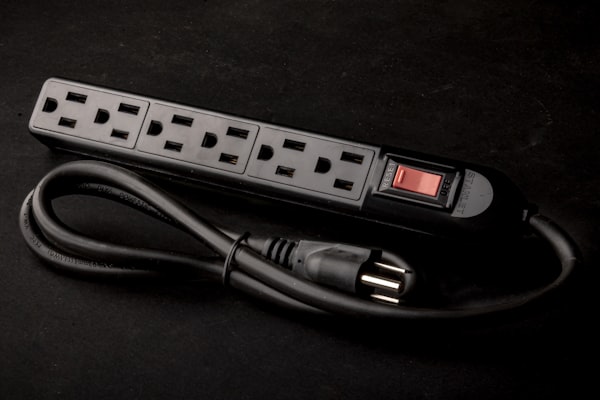 Surge protection power strip