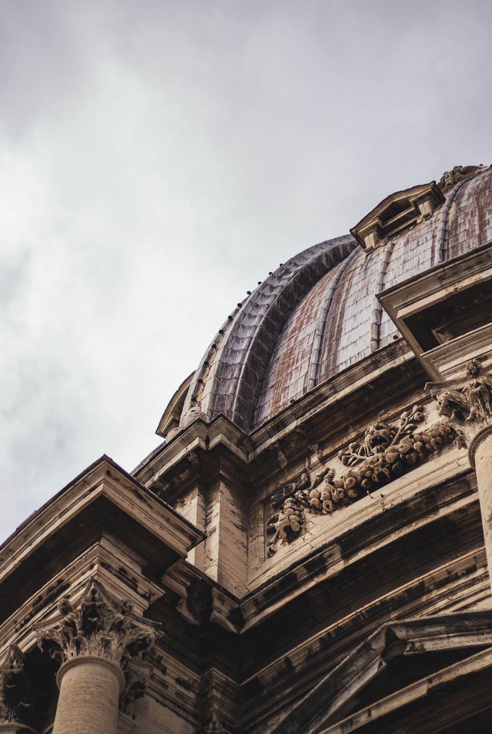 a large building with a dome on top of it